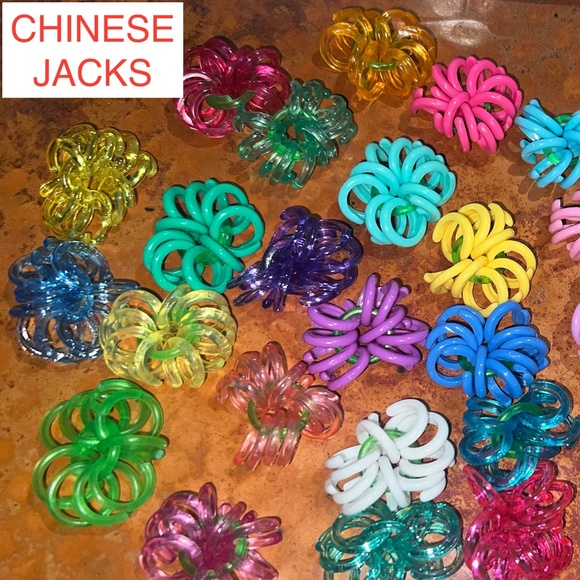 Chinese Jacks Retro 70's & 80's Game~Authentic Custom Jacks 5/$40 or 10/$65 Rare - Picture 11 of 12